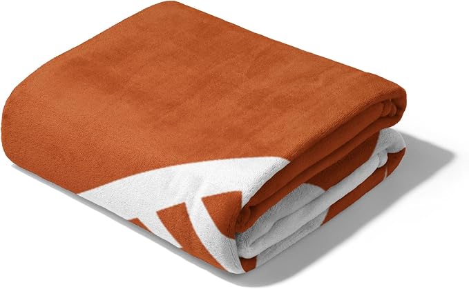 Northwest NCAA Silk Touch Throw Blanket, Ultra Soft Plush Polyester, Lightweight Warm Decorative Fan Gift, 46 x 60 in