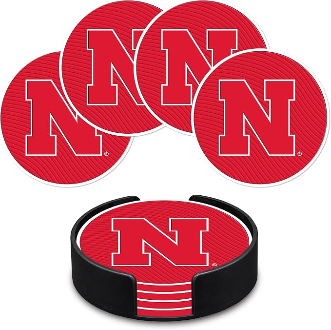 Rico Industries NCAA 4pack Coaster Set - Classic Favorites