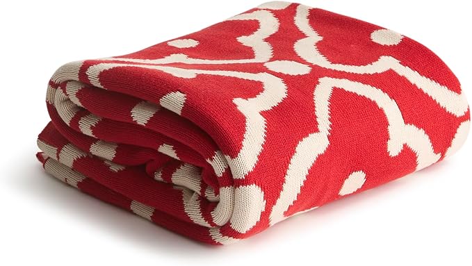 Vera Bradley Women's Cotton Double Knit Throw Blanket
