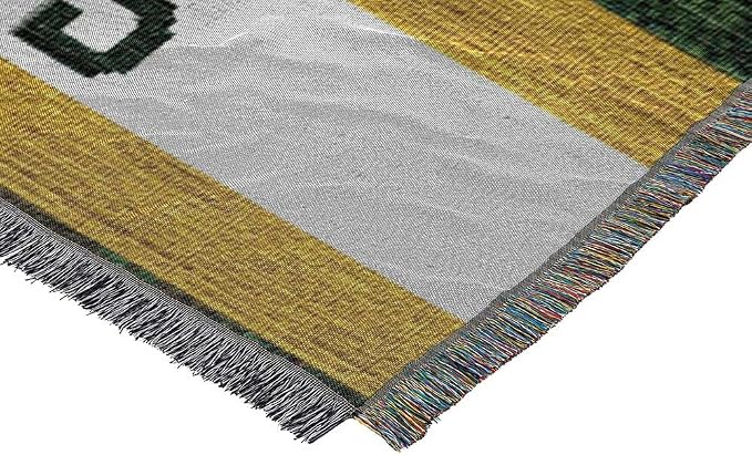Northwest NFL Woven Tapestry Wall Hanging, 48 x 60 Inches, Officially Licensed, Decorative Fringes