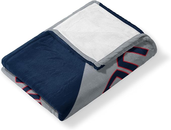 Northwest NCAA Silk Touch Throw Blanket, Ultra Soft Plush Polyester, Lightweight Warm Decorative Fan Gift, 46 x 60 in