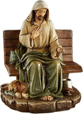 Avalon Gallery Christian Home Décor Hand-Painted Michael Adams Figurine, 5-Inch, No Place to Rest