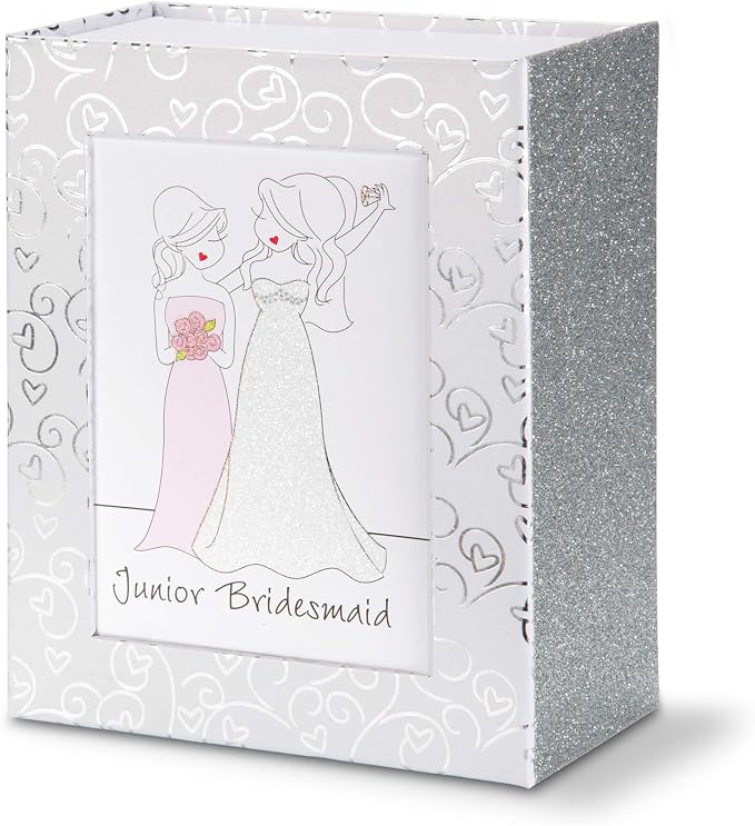 Pavilion Gift Company Philosophies Junior Bridesmaid Gift Christmas Ornament, 4.5"