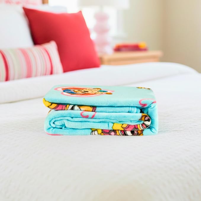Paw Patrol Bedding Super Soft Plush Cozy Throw, 60 in x 70 in, (Officially Licensed Product) by Franco Collectibles
