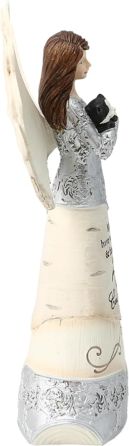 Pavilion Gift Company - My Kids Have Wet Noses & Furry Paws - Cat Mom - 6 Inch Collectible Angel Figurine