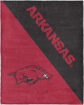 Northwest NCAA Silk Touch Throw Blanket, Ultra Soft Plush Polyester, Lightweight Warm Decorative Fan Gift, 46 x 60 in