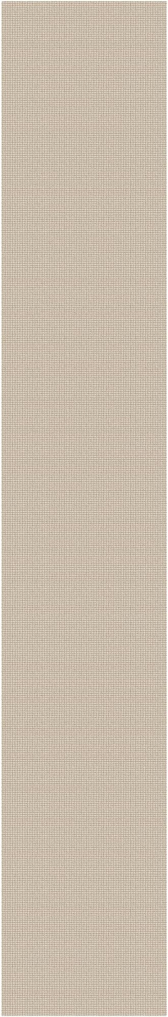 IOHOUZE Washable Exrea Long Hallway Runner Rug 3x16 Non Slip Rubber Backed Kitchen Runner Entryway Runner Indoor, Woven Rugs Floor Carpet for Kitchen Hall Entryway, Cream/Beige