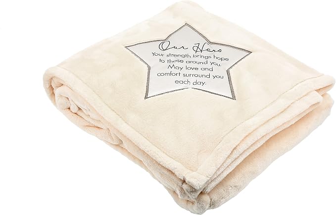 Our Hero - 50x60 Royal Blush Throw Blanket