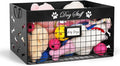 Bfttlity Dog Toy Basket Large Metal Toy Box Storage for Dogs Toys, Black | Dog Toy Bin with Handles for Living Room Storage Dogs Chew Pets Toys, Blankets, Clothes, Food