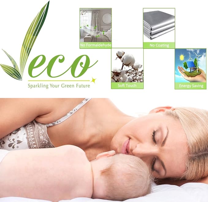 NICETOWN Blackout Curtains for Girls Room - Thermal Insulated Solid Grommet Room Darkening Curtains/Panels/Drape for Bedroom (Olive Green, 1 Pair, 52 by 72-Inch)