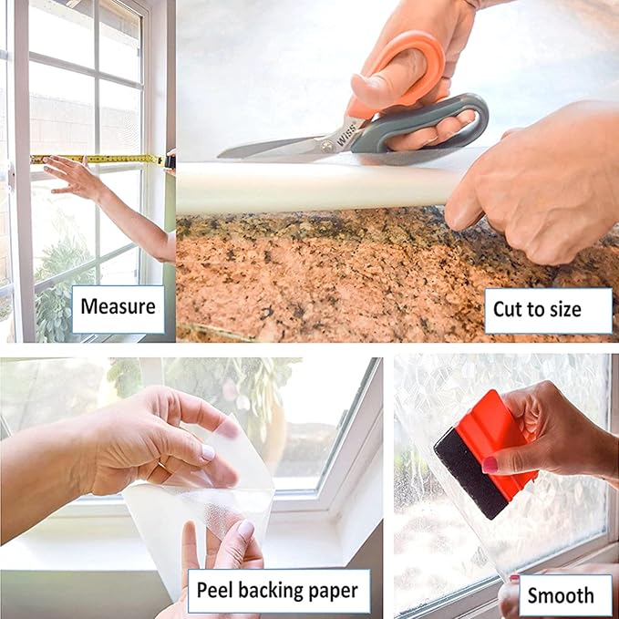 d-c-fix FA346-8131-2 Decorative Self-Adhesive Film, Beechwood, Large 26”x 78" Roll, 2-Pack