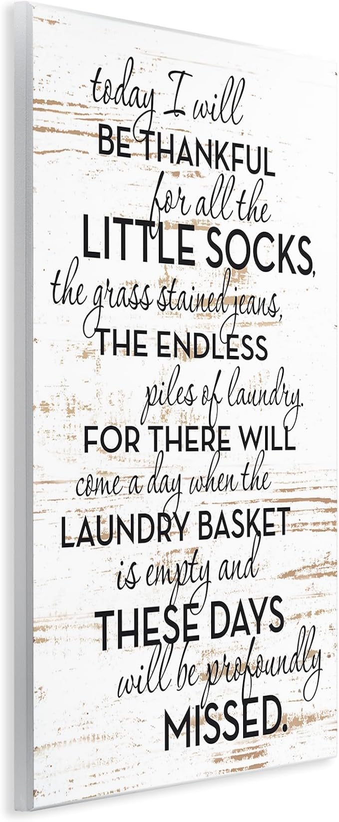 Stupell Industries 'Rustic Parenthood Phrase'| Wall Plaque Art | Stupell Industries | 10 x 15 Inches, Easy to Hang and Sturdy, Made in USA, by Lettered and Lined