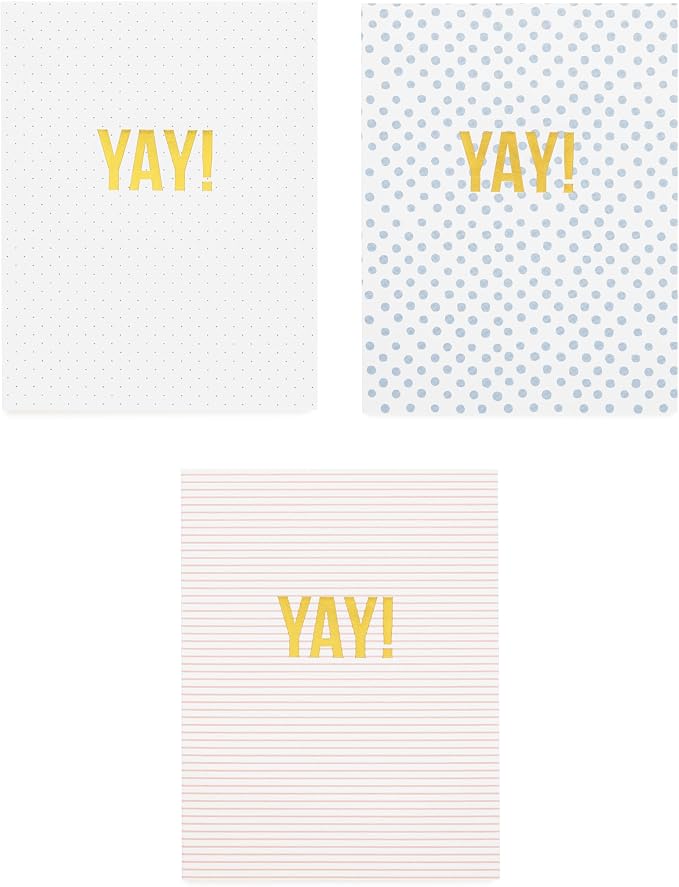 Sugar Paper Cards For Every Occasion Card Box, Greeting Card Assortment Box with Dividers, Set of 12 Greeting Cards and Envelopes, Birthday Cards, Thank You Cards, Generic Cards, Blank Inside, 6.25" x