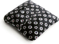 Vera Bradley Women's Fleece Plush Throw Blanket, Mini Flower Dot Black, One Size