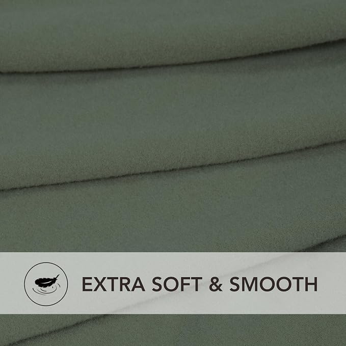 PureFit Super Stretch Sofa Slipcover – Spandex Non Slip Soft Couch Sofa Cover, Washable Furniture Protector with Non Skid Foam and Elastic Bottom for Kids, Pets (Oversized, Greyish Green)