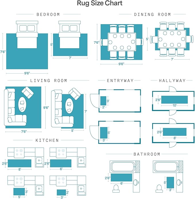 ReaLife Rugs Machine Washable Area Rug - Living Room Bedroom Bathroom Kitchen Entryway Office - Padded Crease Free Stain Resistant Premium - Boho Modern Farmhouse - Tessa- Gray Ivory - 2'x 3'