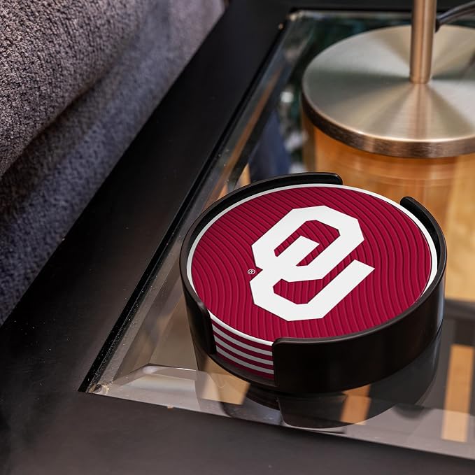 Rico Industries NCAA 4pack Coaster Set - Classic Favorites