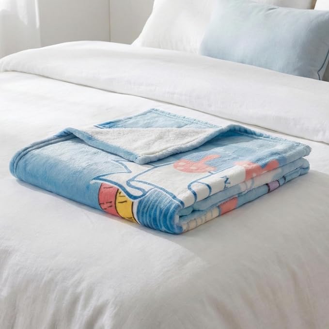 Peter Rabbit Book Spring Kids Bedding Super Soft Cozy Throw, 46 in x 60 in, (Officially Licensed Product) by Franco