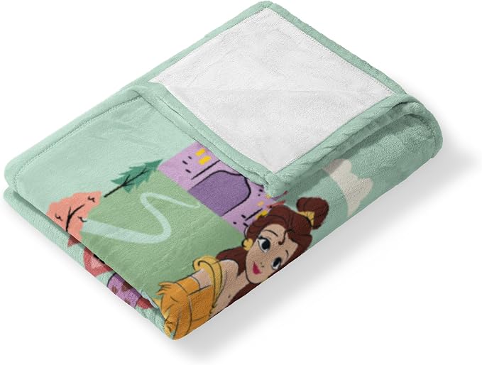 Northwest Disney Princess Silk Touch Throw Blanket, 50" x 60", Fierce Girl