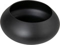 Bloomingville Minimalist Round Mango Wood Bowl, Black