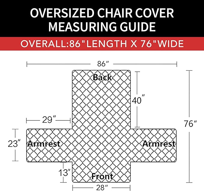 Easy-Going Oversized Chair Sofa Slipcover Reversible Sofa Cover Water Resistant Couch Cover Furniture Protector Cover with Elastic Straps for Pets Dog (Oversized Chair, Army Green/Beige)