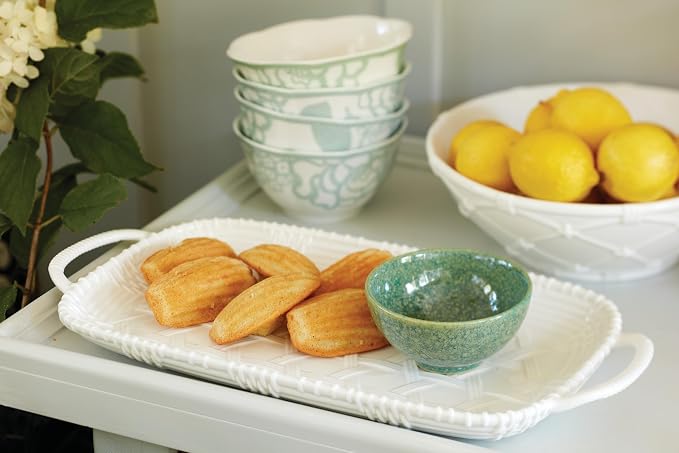 Lenox 893880 Wicker Creek Serving Bowl, 2.8, White