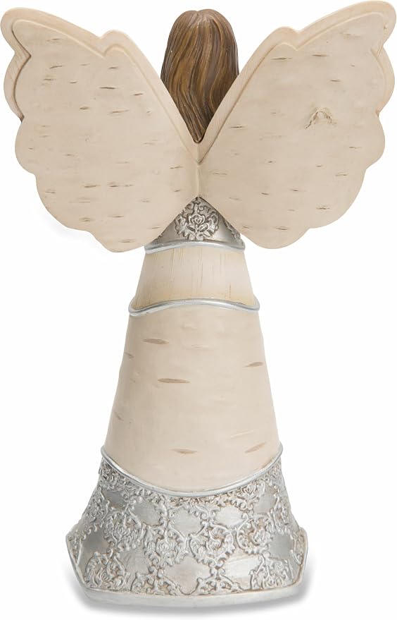 Pavilion Gift Company 82413 Elements Angels - Birthday Blessings May Today's Wishes Bring You Beautiful Tomorrows 6" Angel Figurine