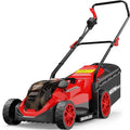 HEINPRO 14" Cordless Lawn Mower Compatible with Milwaukee M18 Battery | 2-in-1 Mulching & Rear Bagging Design, Brushless Motor w/ 5-Position Height Adjustment for Small Yards (Battery not Included)