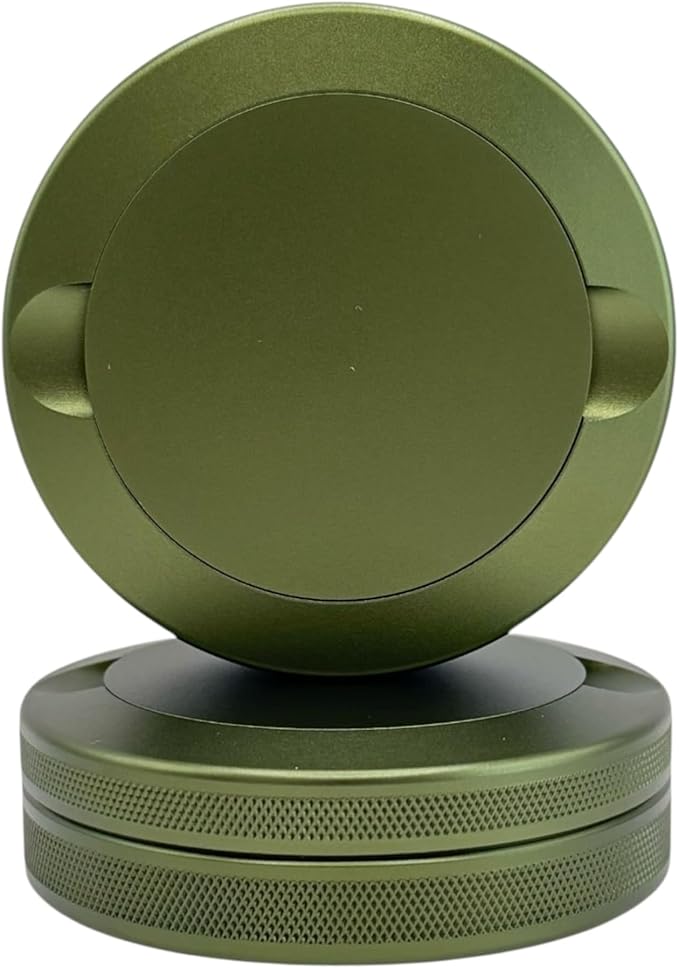 3.0 | Metal Container for Zyn, Premium Aluminum Can & Rugged Pouch Holder | Extra Capacity, Knurled Grip & Used Pouch Storage | EDC (Military Green)