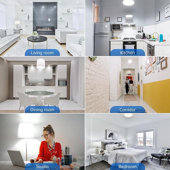 SANSI Dimmable LED Light Bulbs, Daylight 5000K Large A19 150W Eqv, 1 Pack | Dimmable Light Bulbs, Flicker Free, Super Bright, 2500LM, CRI 85, E26, 22-Year Ceramic LED, Energy Saving, Home Office Garage