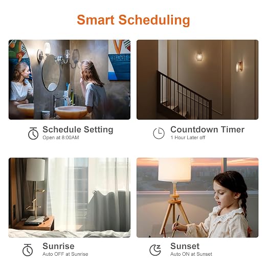EVA LOGIK Smart On/Off Light Switch, WiFi, Single Pole & 3-Way | Smart on/off switch for single pole & 3-way circuits, app and voice control, 2.4GHz WiFi only, neutral wire required