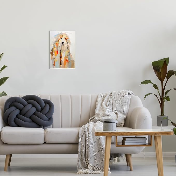 Modern Pet Collage Abstract, 10 x 15 Inch Mounted Print on Wall Plaque | Stupell Industries · By Irena Orlov · Ready to hang · Great for living room · office · or gift giving · Made in USA