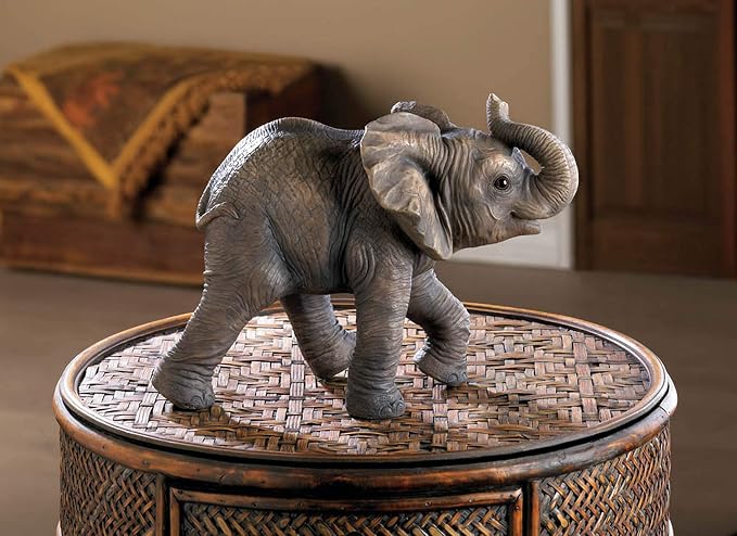 Accent Plus Happy Elephant Figure 5.5x10x7.5
