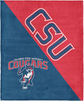 Northwest NCAA Silk Touch Throw Blanket, Ultra Soft Plush Polyester, Lightweight Warm Decorative Fan Gift, 46 x 60 in