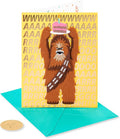 Papyrus Funny Star Wars Birthday Card (Wookie for Happy Birthday)