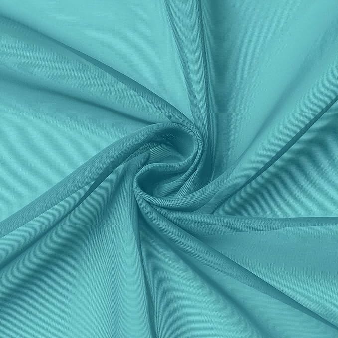 Cafe Curtains 36 Inch Length Tier 2 Pieces, Modern Soft Airy Sheer Kitchen - Image 9