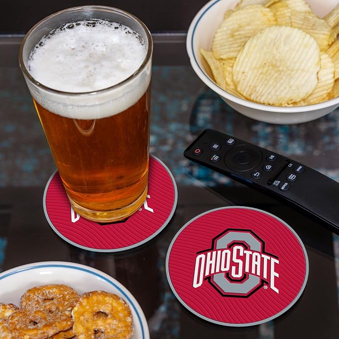 Rico Industries NCAA 4pack Coaster Set - Classic Favorites