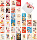 NobleWorks - 36 Assorted Funny Mixed Occasions Blank Greeting Cards Bulk Box Set w/Envelopes, Adult Humor Get Well, Variety Pack for Men and Women (36 Designs, 1 Each) - Mega AC9135XXG-B1x36