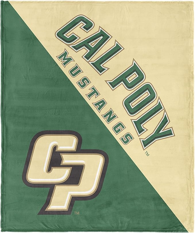 Northwest NCAA Silk Touch Throw Blanket, Ultra Soft Plush Polyester, Lightweight Warm Decorative Fan Gift, 46 x 60 in