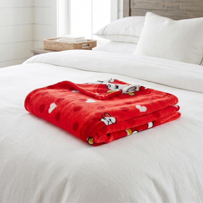 Lamb Chop Nostalgic Throw Blanket 60 in x 46 in – Soft Cozy Plush for Couch, Bed & Travel, Collectible Gift (Officially Licensed Product) by Franco