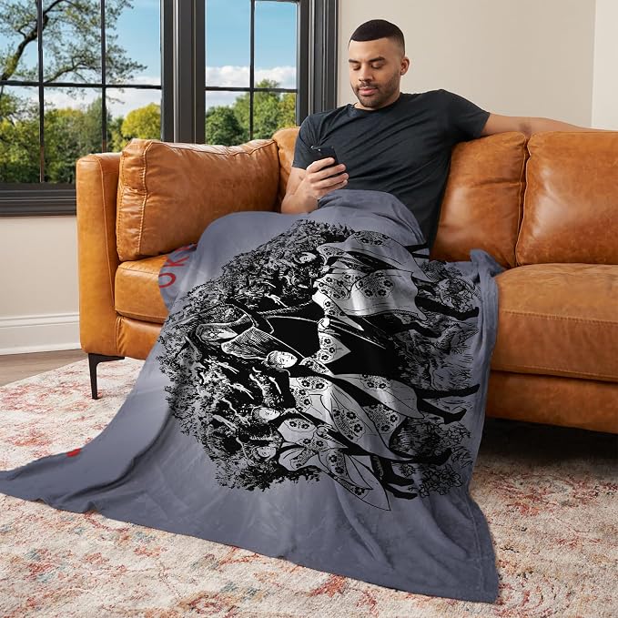 Sleep Token The Love You Want Silk Touch Throw Blanket, 46 x 60 in | Silky-soft lightweight comfort for sofas, travel, and everyday lounging