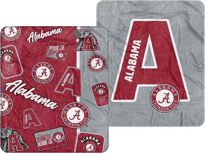 Logo Brands Alabama Dream Weave Throw 50x60