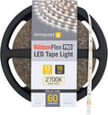Armacost Lighting RibbonFlex Pro 12V White LED Strip Lights 60 LED/m, 2700K, 16.4 ft, 132230