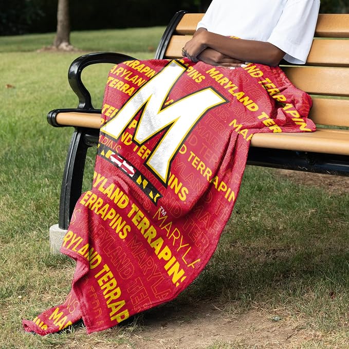 Logo Brands NCAA Classic Fleece Throw Blanket -50” x 60” Ultra-Soft Game Day Blanket with Bold Team Colors & Logo – Cozy College Team Bedding for Fans & Alumni