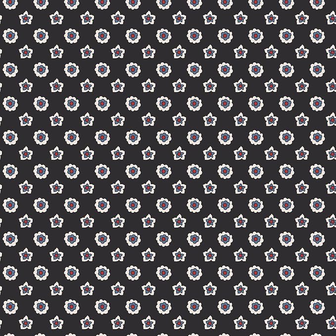 Vera Bradley Women's Fleece Plush Throw Blanket, Mini Flower Dot Black, One Size