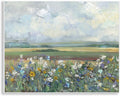 Stupell Industries 'County Meadow Clouds Overhead'| Wall Plaque Art | Stupell Industries | 14 x 11 Inches, Easy to Hang and Sturdy, Made in USA, by Sally Swatland
