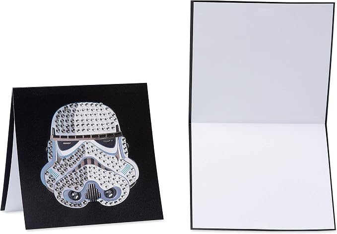 Papyrus Star Wars Birthday Card Assortment, Darth Vader, Storm Trooper, and R2-D2 (3-Count)