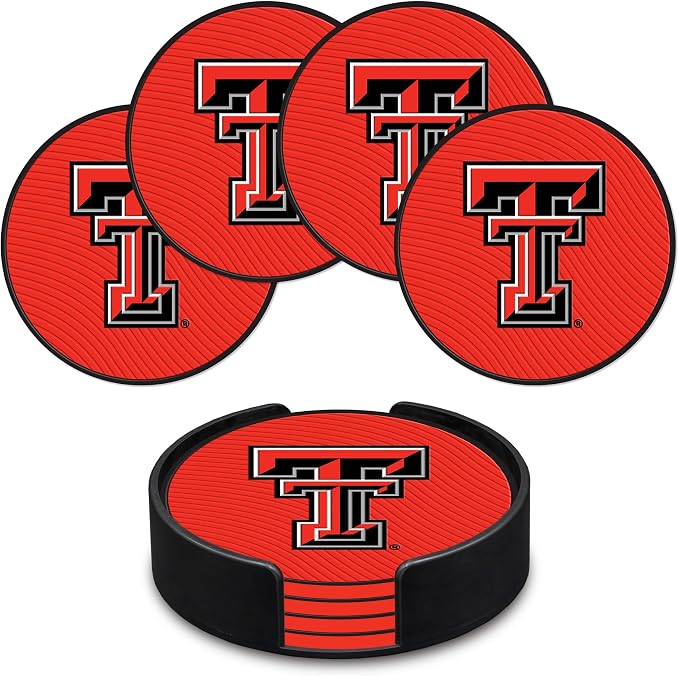 Rico Industries NCAA 4pack Coaster Set - Classic Favorites