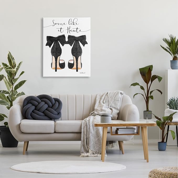 Fashion Still Life Cityscape, 30 x 40 Inch Canvas Wall Art | Stupell Industries · By Amanda Greenwood · Ready to hang · Fashion decor for home or office · Made in USA