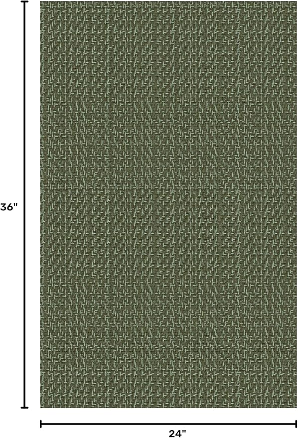 IOHOUZE Small Area Rug 2x3 Washable Woven Rugs for Entryway Non Slip Rubber Backed Front Door Rugs Indoor Doormat Throw Rug Floor Carpet for Entrance Kitchen, Olive Green/Dusty Green